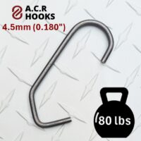 4.5mm CV Hooks, 80 lb holding strength