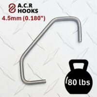 4.5mm V Hooks, 80 lb holding strength